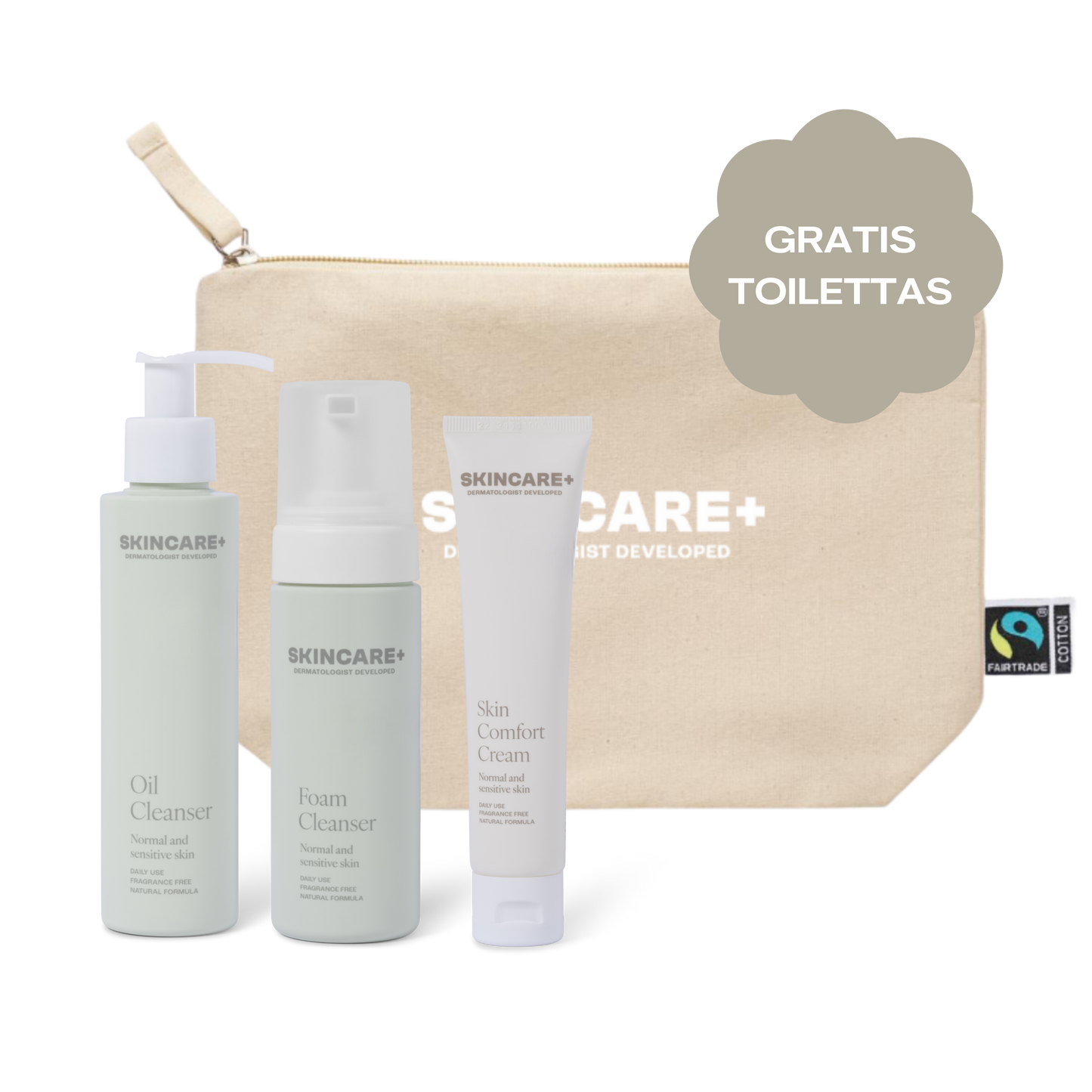 Cleanse + Comfort Routine